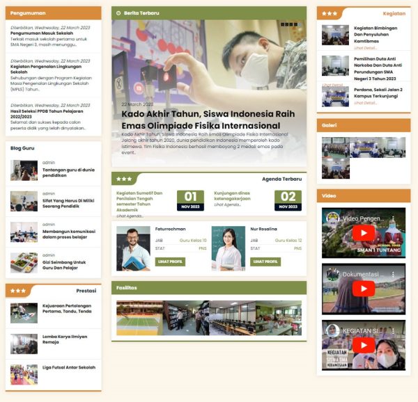 Website Sekolah - Website Pesantren - Website Unversitas - Gambar 3